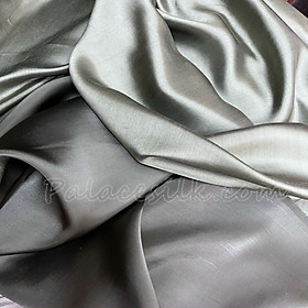 Vải lụa tơ tằm may áo dài SATIN, dệt thủ công, 100% sợi tự nhiên