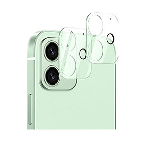 Bô 2 Miếng Dán Kính Cường Lực Camera cho iPhone 12 Pro Max, 12 Pro, 12 chống trầy GOR  ( 2 Miếng) _ Hàng Nhập Khẩu