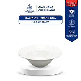 Mua Tô Gấm Sứ Minh Long - Daisy Lys - Trắng Ngà - 16 cm