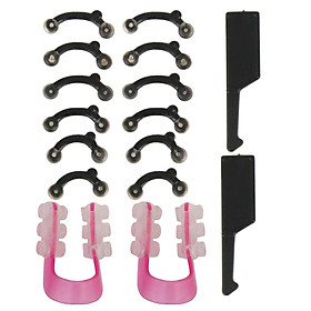 2 Pack  Nose Shaper Nose Bridge Higher Straightening Clip Hook Set