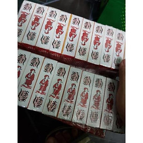 Lốc 10 bộ bài chắn tráng nhựa 2 mặt cao cấp
