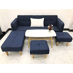 Mua Cả bộ sofa bed L sofa giường tay vin phòng khách salon sivali09 sopha