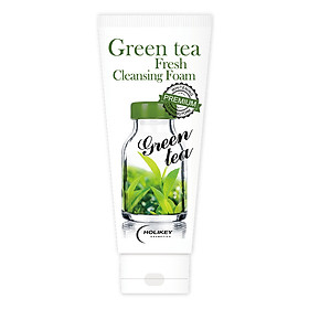 Sữa Rửa Mặt Trà Xanh Làm Trắng - Giảm Mụn Holikey Green Tea Fresh Cleansing Foam