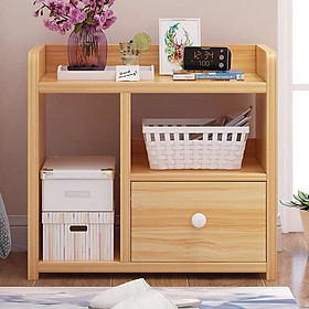 Mua TỦ ĐẦU GIƯỜNG GỖ 2 NGĂN KÉO  TÁP ĐẦU GIƯỜNG ĐỰNG ĐỒ CÓ NGĂN TIỆN LỢI