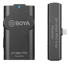 Mua Micro thu âm không dây Boya BY-WM4 Pro-K3 cổng Lightning  Hàng chính hãng