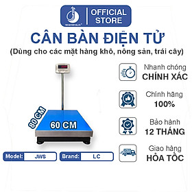Mua Cân Bàn Điện Tử JWS - Mặt Bàn Cân 600x800MM - Đầu Chỉ Thị Chống Nước