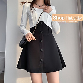SHOP Chân váy chữ a nữ ngắn phong cách hàn quốc