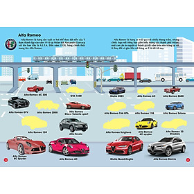 Sách - Bóc Dán Hình Sticker Thông Minh - Cars: Các Hãng Xe Hơi Trên Thế Giới Tập 1-MK