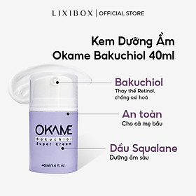 Kem Dưỡng Chống Lão Hoá, Săn Chắc Da Okame 1% Bakuchiol Super Cream 40ml