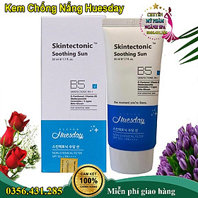 KEM CHỐNG NẮNG VẬT LÝ HUESDAY SKINTECTONIC SOOTHING SUN 50ml