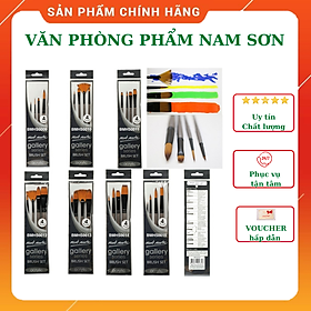 Hình ảnh Set Bộ cọ vẽ Acrylic Mont Marte Gallery Series Brush