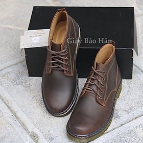 Giày Boots Nam Cổ Lửng Cao Cấp LC02