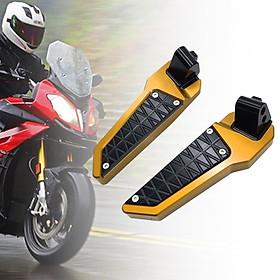 Rear Passenger Footpad Foldable Pedals Rests for   Adv160