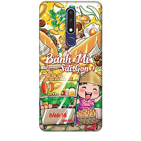 Ốp lưng dành cho điện thoại NOKIA 3.1 Plus hình Bánh Mì Sài Gòn - Hàng chính hãng