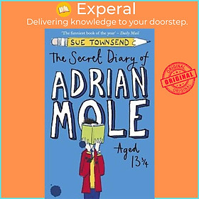 Sách - The Secret Diary of Adrian Mole Aged 13 3/4 by Sue Townsend (UK edition, paperback)