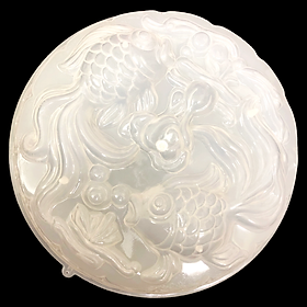 Mua Khuôn rau câu sinh nhật  cưới hỏi cá chép vượt vũ môn – Khuôn hình tròn loại 25 cm – Mã số 1467