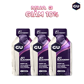 Gel Uống Bổ Sung Năng Lượng GU Energy Gel gói 32g - JET BLACKBERRY