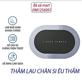 Mua Thảm Lau Chân Silicon Siêu Xinh Nhà Bếp Nhà Tắm Chống Trơn Trượt