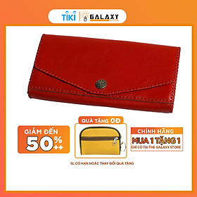Ví Bóp Nữ Da Bò Thật Cầm Tay Clutch Handmade Cao Cấp Galaxy Store GVNUA04 - Hàng Chính Hãng (20x10 cm)