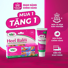 [ MUA 1 TẶNG 1] Date 12.2024 Kem Hỗ Trợ Trị Nứt Gót Chân NS-8 Heel Balm Complex (20g)
