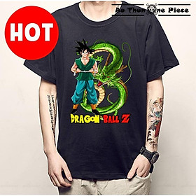 Mẫu áo thun tay ngắn Roronoa Zoro & Dragon ball Màu Đen "Cực Cool, Cực Ngầu" - One Piece giá rẻ độc đẹp