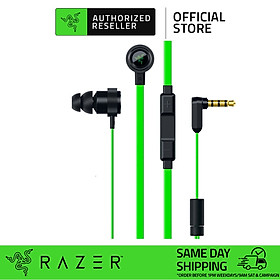Mua Tai nghe game có dây Razer Hammerhead Pro V2 | Driver 10 mm Màng Neodymium êm tai dây chống rối nhẹ 19.6g - Hàng nhập khẩu