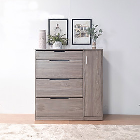 Mua Tủ Giầy Dép Gỗ Công Nghiệp Cao Cấp Thiết Kế Thông Minh Có Ngăn Đựng Nón Bảo Hiểm TG-39