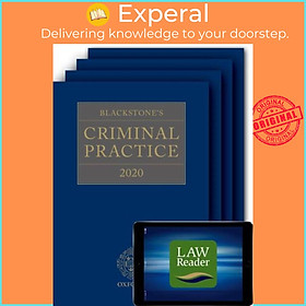 Sách - Blackstone's Criminal Practice 2020 (Book, All Supplements, and by David Ormerod QC (Hon) (UK edition, paperback)