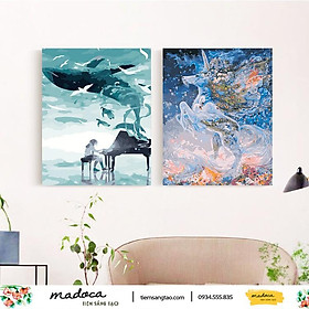 Mua Tranh tô màu theo số kết hợp T231 và T201