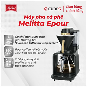 Máy pha cà phê giấy lọc chuyên nghiệp Melitta Epour - Hàng nhập khẩu chính hãng từ Đức