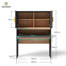 Mua GIƯỜNG TẦNG TRẺ EM - GT03 - Giường trên + Giường dưới + tủ