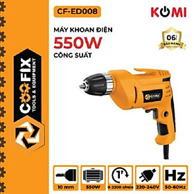 MÁY KHOAN ĐIỆN 550W CF-ED008 - COOFIX - HÀNG CHÍNH HÃNG