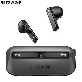 BLITZWOLF ENC TWS Tai nghe Bluetooth Tai nghe không dây thực sự trong tai nghe tai nghe có điều khiển cảm ứng, AAC Audio, IPX4 Waterproo