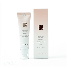 KEM NỀN BB TRANG ĐIỂM PHỦ MỊN SIÊU ĐẸP HÀN QUỐC – DABO TRIPLE COVER BB CREAM 50ml