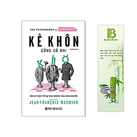 Hình ảnh Kẻ Khôn Cũng Có Khi Khờ - Tác Giả: Jean-Francois Kieffer (Tặng kèm bookmark Bamboo Books)