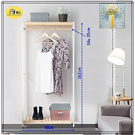 Mua  HCM - Xả kho Rẻ hơn hoàn tiền   Korean Style  Kệ treo quần áo size L  Đơn giản  Tinh tế và sang trọng  sản phẩm xuất khẩu Hàn Quốc  đạt chất lượng Hàn Quốc