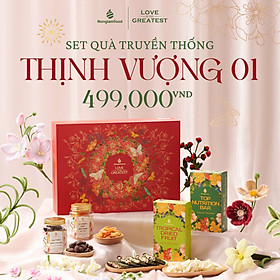 Set quà truyền thống Tết Thịnh Vượng 01 Nonglamfood Quà tặng người thân