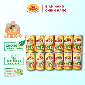 Cháo Bí Đỏ Minh Trung 12 lon