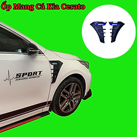 Ốp Mang Cá Thể Thao Kia Cerato Mẫu Cao Cấp Lắp Được Cho Tất Cả Các Đời