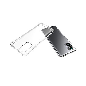 Hình ảnh Ốp lưng dẻo trong suốt bảo vệ toàn diện, chống sốc bảo vệ camera cho Xiaomi Redmi Note 10 - Hàng nhập khẩu