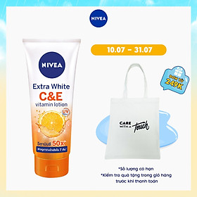 Sữa Dưỡng Thể Dưỡng Trắng Nivea NIVEA EXTRA WHITE C & E VITAMIN - 180ML - 84374