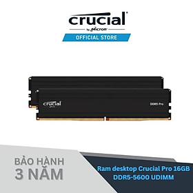 Mua Ram PC Crucial PRO 16GB 5600MHz DDR5 - CP16G56C46U5 - HÀNG CHÍNH HÃNG