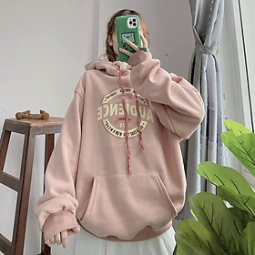 Áo Hoodie Nỉ Ngoại Bông Dày Dặn Form Rộng Dơi Tay Phồng Chất Vải Dày Mịn Không Xù Lông_Nón Rộng 2 Lớp_Unisex Nam Nữ Ok