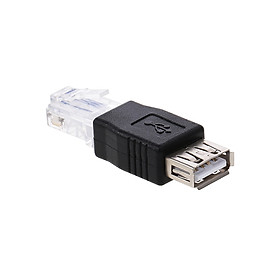 Bộ Chuyển Đổi USB Sang RJ45 Phích Cắm USB2.0 Female Sang Ethernet RJ45 Male
