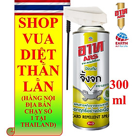 Chai xịt diệt Thằn Lằn Ars Lizard Repellent Spray - Hết sạch Thằn Lằn 4-6 tuần - 300ml - Cam kết hàng thật Thailand 100