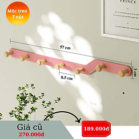 Mua Móc treo Dola Home dán tường  dán kính  dán cửa gỗ  cửa nhôm. Móc treo kim loại nút gỗ cao cấp không cần khoan đục
