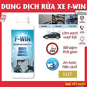 Dung Dịch Rửa Xe Không Chạm Nước Rửa Xe Bọt Tuyết FWin Loại 1 Lít