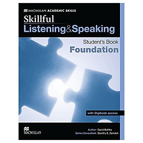 Skillful Listening and Speaking Student's Book + Digibook Foundation Level
