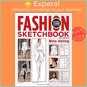 Sách - Fashion Sketchbook - Bundle Book + Studio Access Card by Bina Abling (UK edition, paperback)