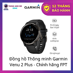 Mua Đồng hồ Thông minh  theo dõi vận động  theo dõi sức khỏe Garmin Venu 2 Plus_Hàng chính hãng